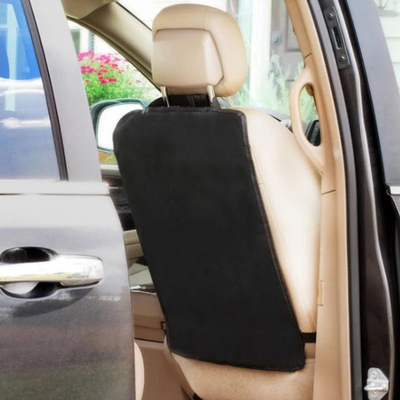 Housse protectrice pour dossier de siège auto Tapis anti-salissures en cuir pour bébé